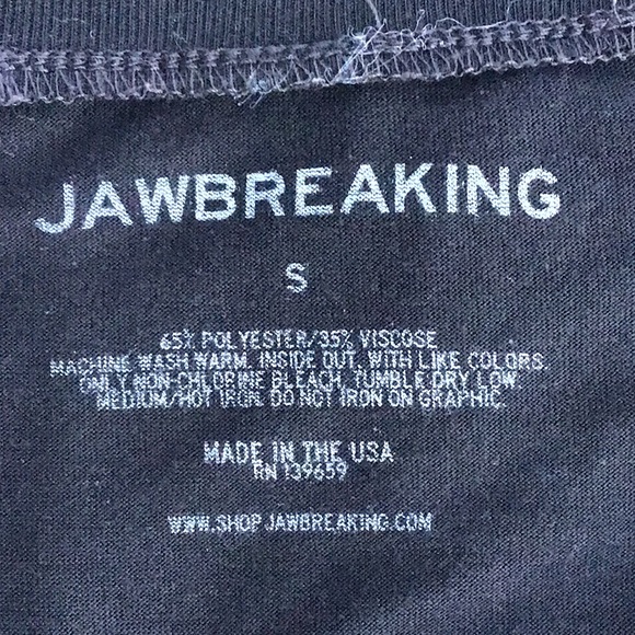 Jawbreaking Black Compass “Not all who wander are lost” Graphic Tee Small - Picture 5 of 5